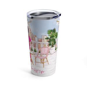 Embracing the Soft Life Pink Tumbler 20oz