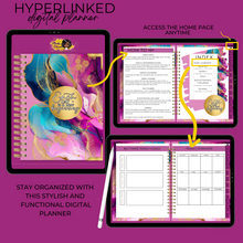 Load image into Gallery viewer, New Beginnings Hyperlinked Digital Planner