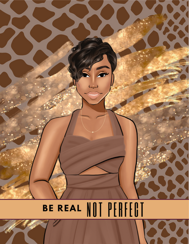 Be Real Nor Perfect Journal for KDP