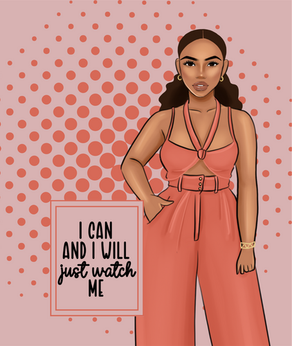 I Can and I Will Just Watch Me Journal for KDP