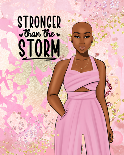 Stronger Than the Storm- Pink  Journal for KDP
