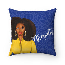 Load image into Gallery viewer, Rhoyalty  Polyester Square Pillow