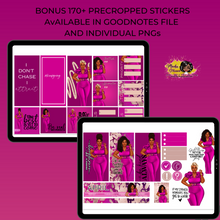 Load image into Gallery viewer, Pretty and Purposed Digital Planner I Undated Digital Planner I Goodnotes 5 Notability Planner I Fully Hyperlinked Ipad Planner