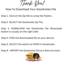 Load image into Gallery viewer, Precropped Goodnotes Stickers, Pretty and Purposed Digital Planner Stickers I GOODNOTES and Notability Stickers I Inspirational Sayings and Quotes