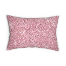 Load image into Gallery viewer, This is a Serious Matter Pink Lumbar Pillow