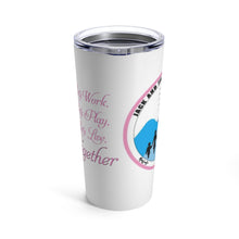 Load image into Gallery viewer, Jack and Jill Logo White  Tumbler 20oz