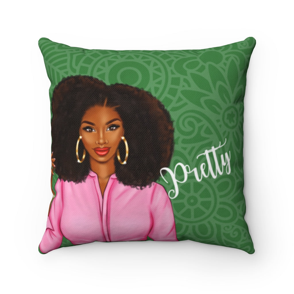 Pretty  Polyester Square Pillow