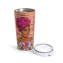 Load image into Gallery viewer, Hey Queen Mango Tumbler 20oz